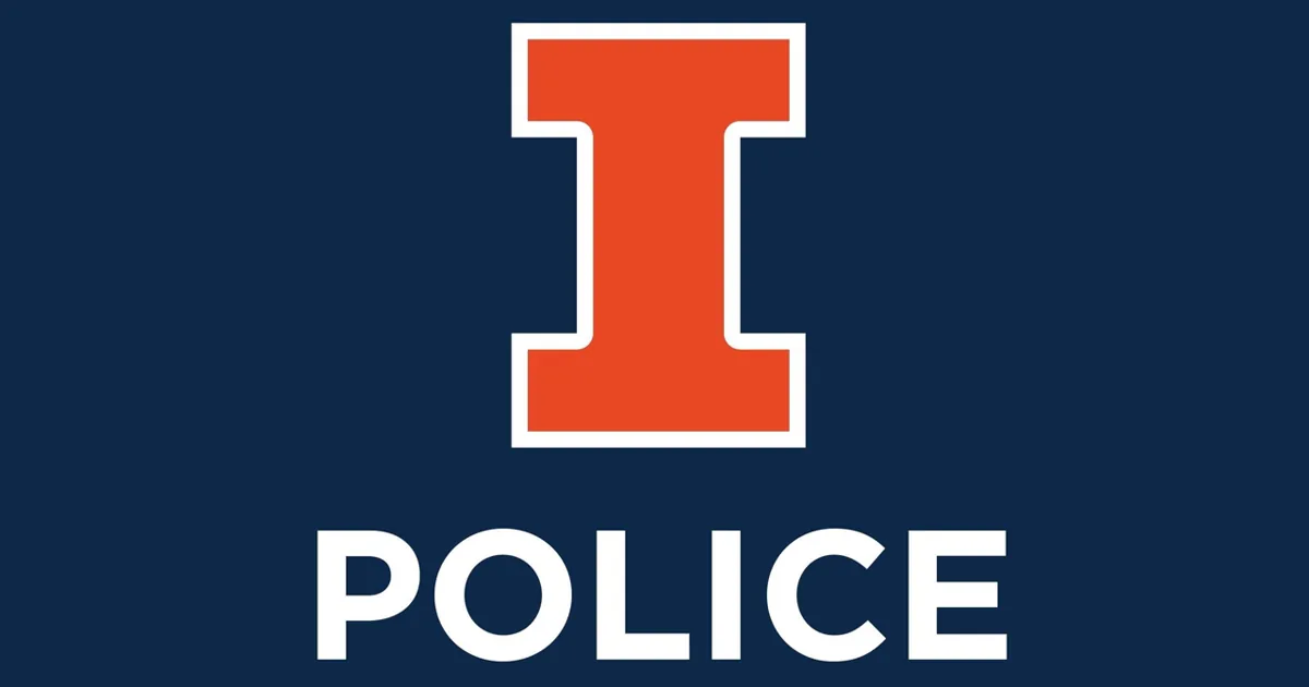 Police response outside Bousfield Hall at the University of Illinois in Champaign