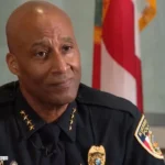 Kissimmee Police Chief Charles Broadway speaking about his work at Ground Zero after 9/11