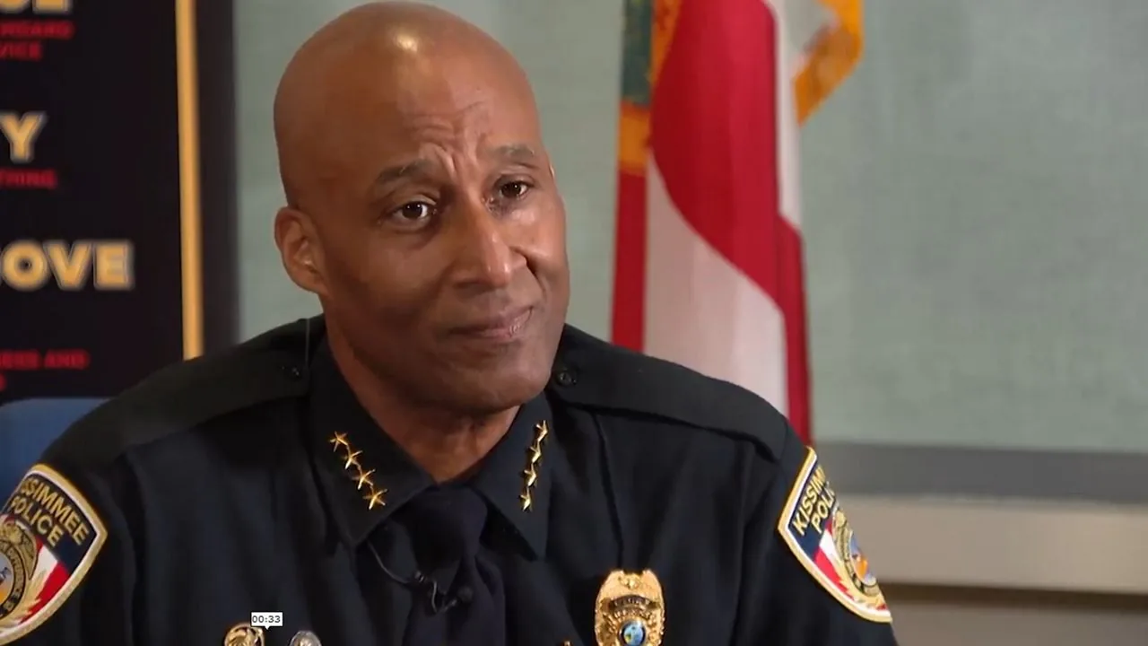 Kissimmee Police Chief Charles Broadway speaking about his work at Ground Zero after 9/11